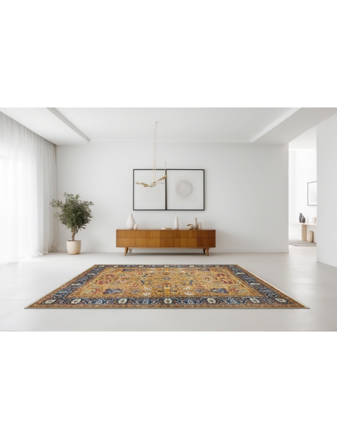 Gelb Afghanistan Ziegler Teppich  237 x 169 cm