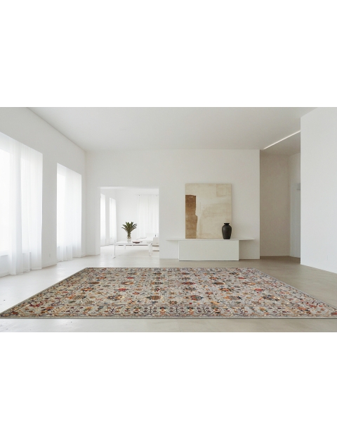 Grau Afghanistan Ziegler Teppich  360 x 276 cm