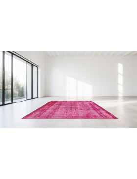 Rouge Persan Tapis Persan vintage 285 x 285 cm - view 2