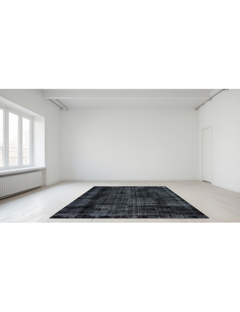 Zwarte Turkije Vintage Tapijt 185 x 185 cm - view 4