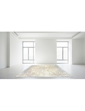 Beige Persan Tapis Persan vintage 272 x 272 cm - view 2