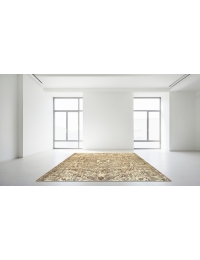 Beige Persien Vintage Teppich 202 x 202 cm - view 2