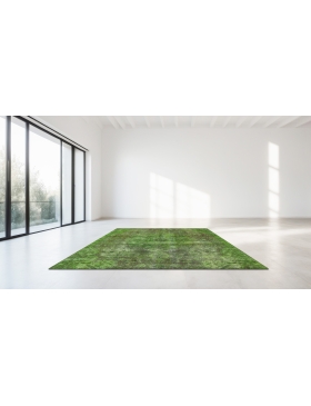 Groen Perzië Perzisch Vintage Tapijt 223 x 223 cm - view 2