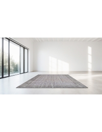 Grau Türkei Vintage Teppich 157 x 157 cm - view 1
