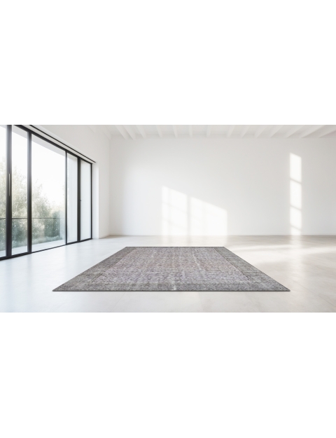 Grijs Turkije Vintage Tapijt 200 x 157 cm - view 1