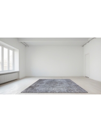 Grau Türkei Vintage Teppich 173 x 173 cm - view 1
