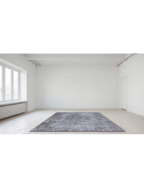 Grau Türkei Vintage Teppich 173 x 173 cm - view 1