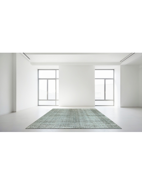 Grijs Turkije Vintage Tapijt 200 x 150 cm - view 1