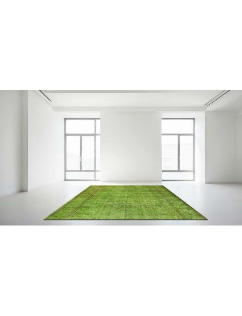 Green Turkey Vintage Carpet 240 x 168 cm - view 1