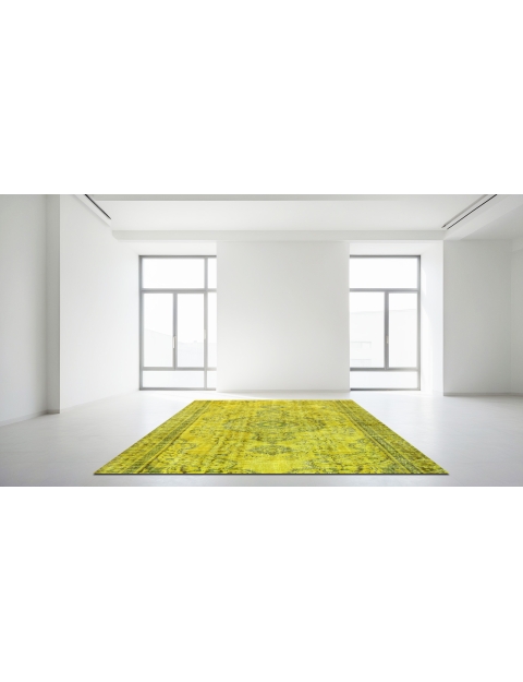 Grün Türkei Vintage Teppich 220 x 156 cm - view 1