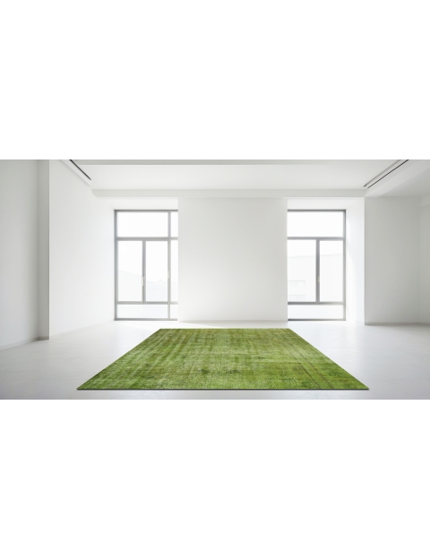 Verde Turco Tappeto vintage 180 x 180 cm - view 1