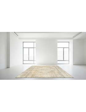 Beige Türkei Persischer Vintage Teppich 162 x 162 cm - view 1