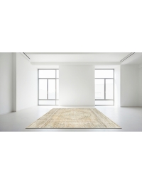 Beige Türkei Persischer Vintage Teppich 240 x 162 cm - view 1