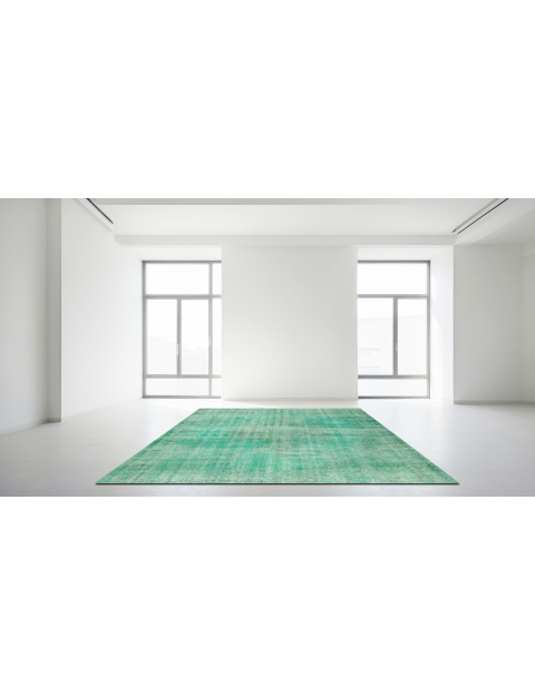 Groen Turkije Vintage Tapijt 250 x 196 cm - view 1