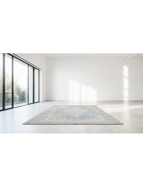 Blauw Perzië Perzisch Vintage Tapijt 250 x 196 cm - view 1