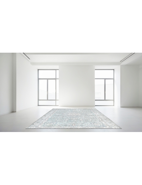 Blauw Perzië Perzisch Vintage Tapijt 250 x 197 cm - view 1