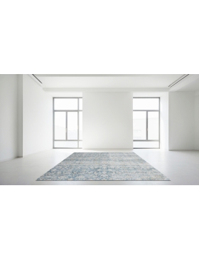 Blau Persien Persischer Vintage Teppich 174 x 174 cm - view 1