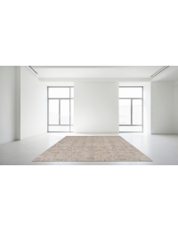 Beige text_origin_4 Persischer Vintage Teppich 173 x 173 cm - view 1
