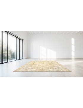 Beige Turc Tapis vintage 270 x 270 cm - view 1