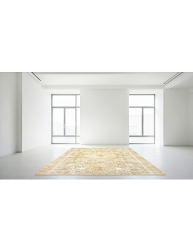 Beige Turkiet vintage matta 320 x 270 cm - view 1