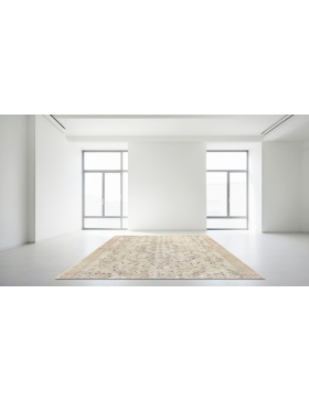Beige Turkiet vintage matta 320 x 270 cm - view 2