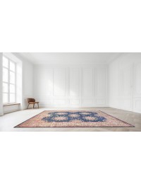 Blå Persien Kerman Patina  394 x 293 cm