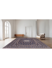 Blå Persien Kashan Patina 400 x 293 cm - view 1