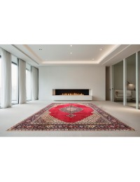 Rot Persien Tabriz Patina  375 x 284 cm