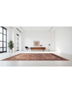 Rosa Persien Tabriz Patina  395 x 295 cm