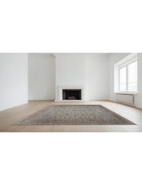 Grønn Persia Kashan Patina 394 x 292 cm - view 1