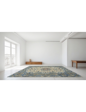 Green Persia Kashan Patina 340 x 245 cm - view 1
