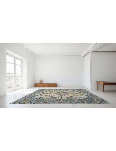 Green Persia Kashan Patina 340 x 245 cm - view 1