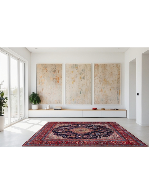 Blue Persia Khorasan Patina 283 x 243 cm - view 1