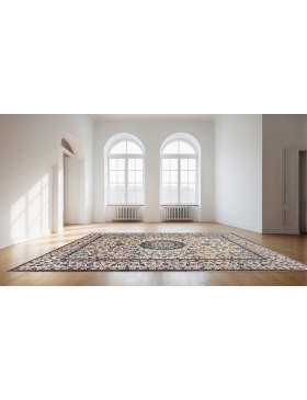 Beige Persien Kashmar Patina 385 x 298 cm - view 1