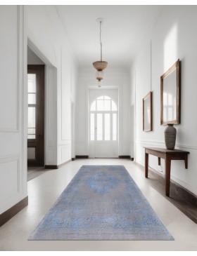 Blå Persien Soba  173 x 88 cm