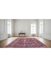 Blau Persien Kashmar  390 x 296 cm
