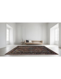 Violet Persan Kashmar Patina  378 x 294 cm