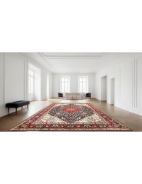 Blau Persien Tabriz Patina  403 x 290 cm