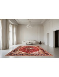 Rød persia Tabriz Patina 296 x 206 cm - view 1