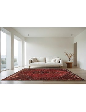 Rouge Persan SHIRAZ Patina  207 x 160 cm