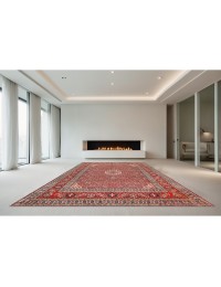 Rød Persien Tabriz Patina 356 x 260 cm - view 1