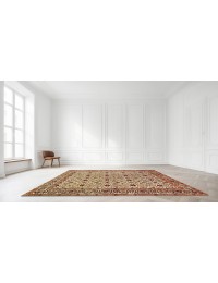 Beige Persa Tabriz Patina 306 x 220 cm - view 1