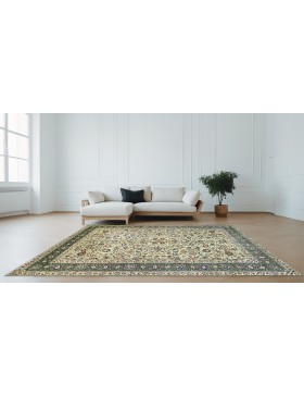 Vihreä Persia Kashan Patina  405 x 293 cm