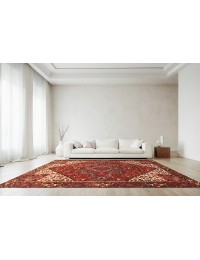 Rouge Persan Heriz  323 x 266 cm