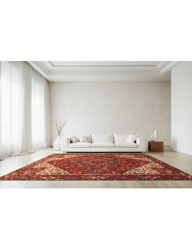 Röda Persien Heriz  323 x 266 cm