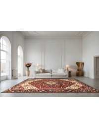 Red  Persia Heriz  325 x 245 cm