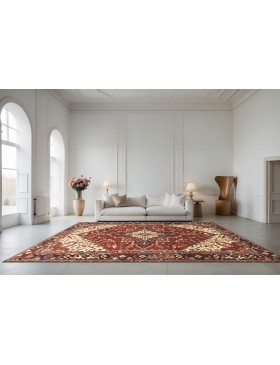 Punainen Persia Heriz  325 x 245 cm