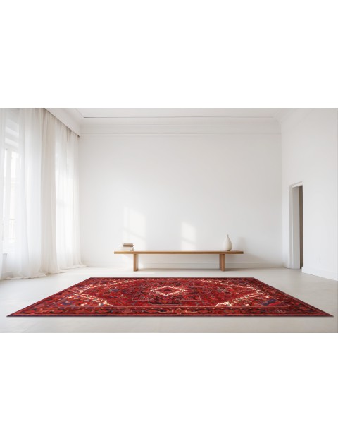 Rot Persien Heriz  370 x 307 cm