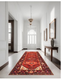 Rouge Persan Heriz  270 x 115 cm