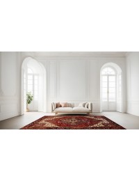 Red  Persia Heriz  270 x 193 cm
